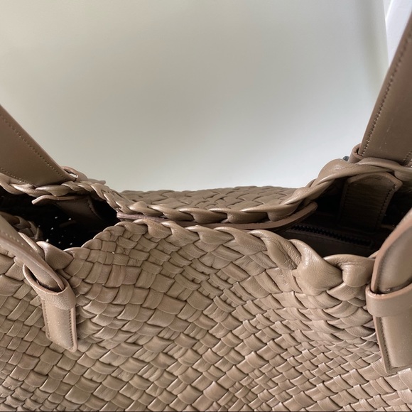 FALOR Italian Handmade Woven Leather Purse - Picture 7 of 13